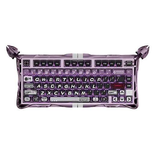 Клавиатура Gravastar Mercury V75 pro Iron Purple - фото 1