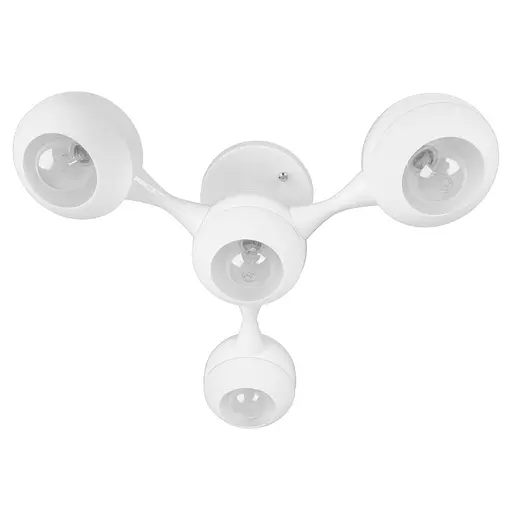 Люстра Brille молекула стельова E27 60W WH (BL-487C/4)