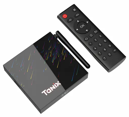 Смарт ТВ-приставка Tanix TX68 4/32GB Android 14 (TBT60432B 3640) Чорна - фото 1