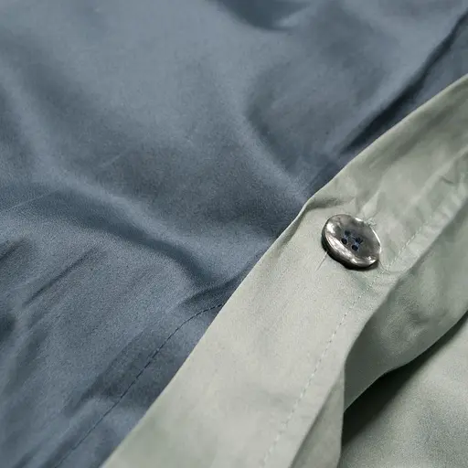 Постельное белье Lotus Home Florida семейный сатин premium 300ТС деним (svt-2000022351317) - фото 4