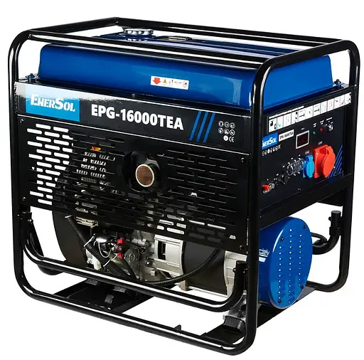 Генератор бензиновий EnerSol 15/16 кВт 3-фазний EPG-16000TEA - фото 1