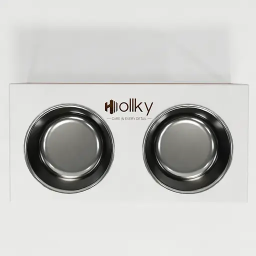 Hollky Base L — миски на підставці для середніх і великих собак (2 × 0,95 л) - фото 5