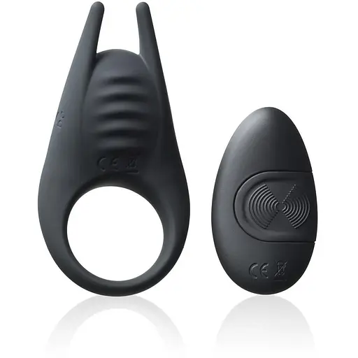 Віброкільце INTY Toys Crave 9.5 см чорне - фото 2