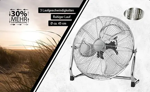 Вентилятор підлоговий PROFICARE PC-VL 3066 WM лопаті 45см - фото 3