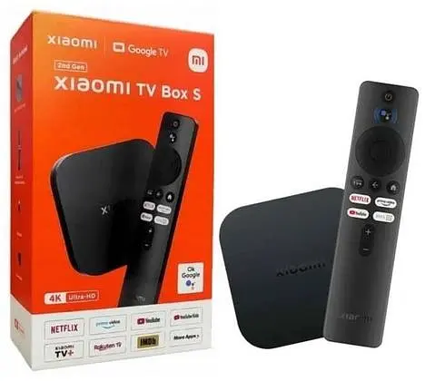 Xiaomi Mi Box S 4K 2nd Gen 2/8Gb, Смарт ТВ 4K HDR приставка міжнародна глобальна версія, медіа плеєр (MDZ-28-AA) - фото 2