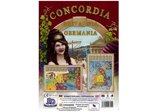 Настільна гра PD-Verlag Конкордія: Британія та Німеччина (Concordia: Britannia/Germania) (англ.) (PS014)