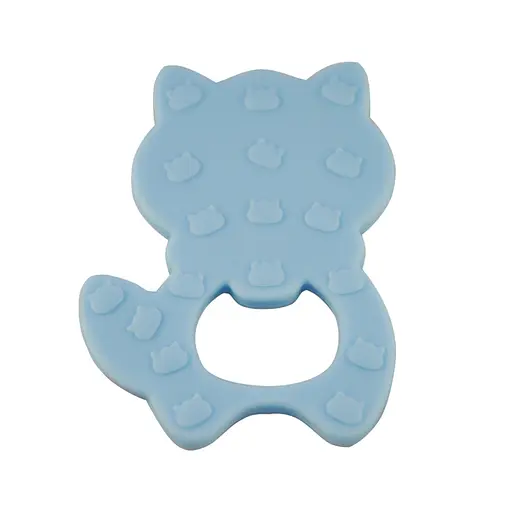 Прорізувач силіконовий "Єнот" MGZ-0402(Blue) у футлярі - фото 2