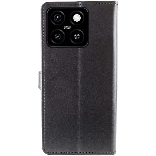 Кожаный чехол-книжка Getman Gallant PU для ZTE Blade A55 4G Черный - фото 5