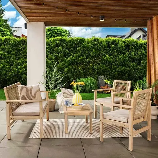 Комплект садових меблів Di Volio Marata бежевий - фото 2