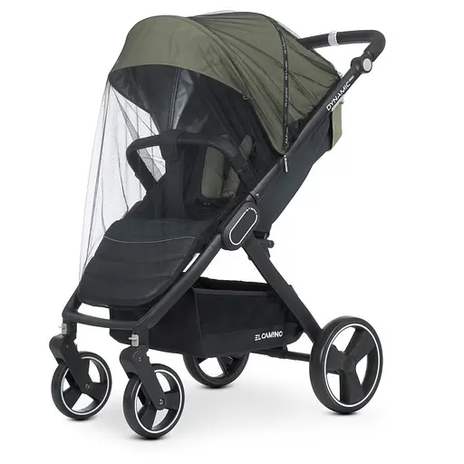 Детская прогулочная коляска-книга El Camino ME 1053N Dynamic Pro Khaki Хаки - фото 7