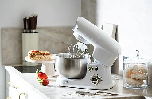 Кухонный комбайн Adler планетарный миксер-тестомес AD 4226w 1200W - фото 7