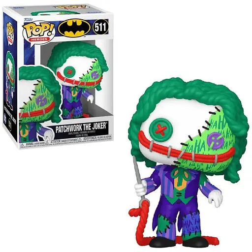 Коллекционная фигурка Funko Pop ДС Джокер DC Comics Patchwork the Joker 10 см FP DC  J 511 - фото 1
