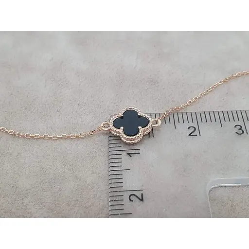 Золоте кольє Платон Конюшина з агатом. 1Н122/67Б 40 - фото 4