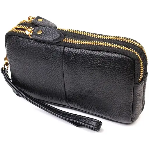 Клатч кожаный женский Vintage 17х9х4.5 см sum0022688 - фото 1