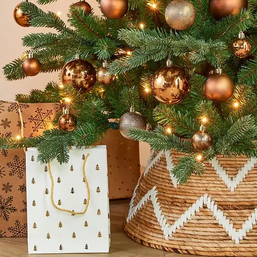 Набір ялинкових куль Mica Decorations шоколадні 4/6/8 см 46 шт. (1182000) - фото 2