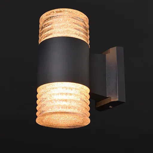 Светильник Brille фасадный LED 14W IP65 NW Black (AL-608) - фото 4