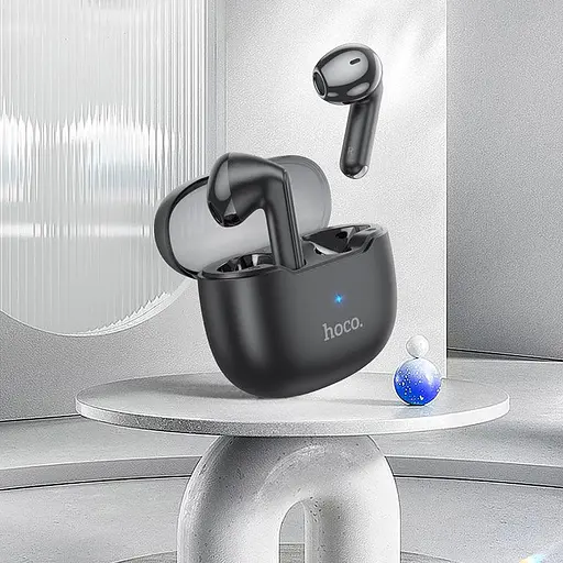 Навушники Hoco EW29 Depth true wireless ENC noise cancelling BT headset бездротові чорні - фото 3