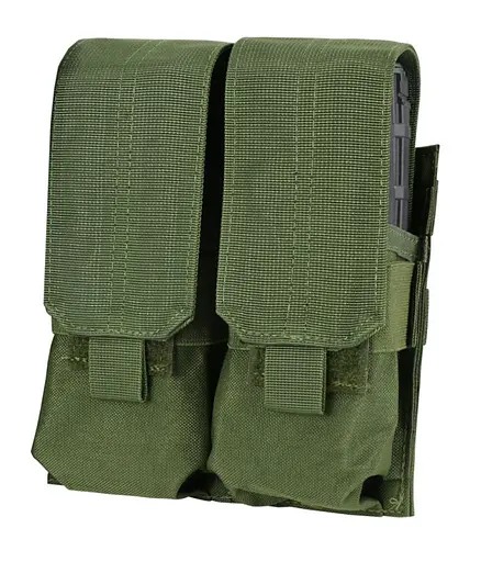 Подсумок Condor Double M4 Mag для 2-х магазинов закрытый Оливковый (1013-1432.03.78) - фото 2