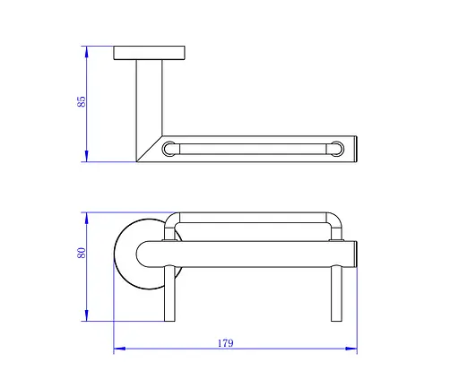 Тримач туалетного паперу Imprese Cuthna Hranice 141100 Хром - фото 2