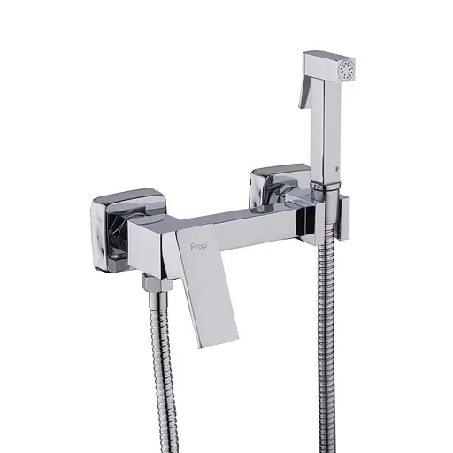 Смеситель для гигиенического душа наружного монтажа 150 мм Frap F7504, хром, Хром - фото 1