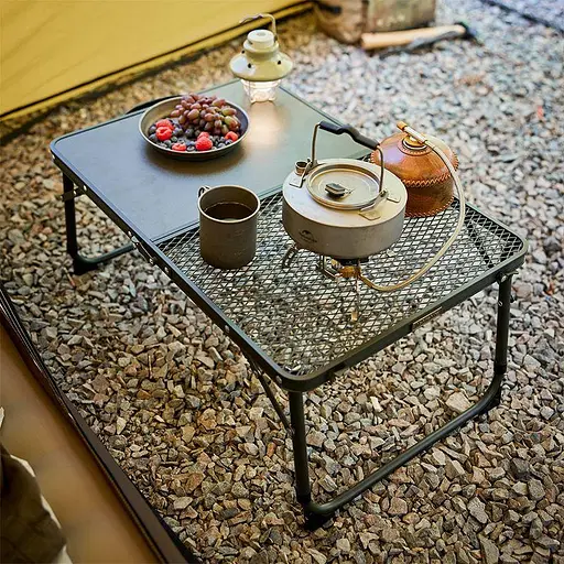 Розкладний туристичний стіл Naturehike CNK23JU011 алюміній (Зелений) - фото 8