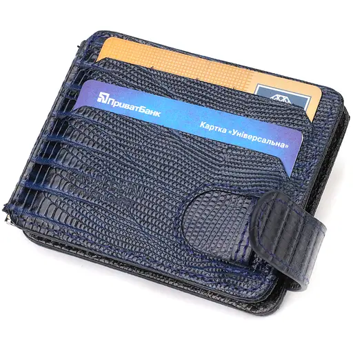 Мужской кожаный кошелек Canpellini 10.5х8х1 см acs0025585 - фото 3