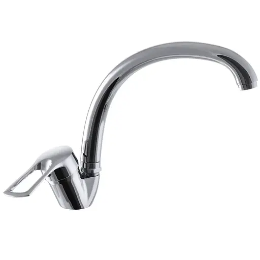 Смеситель для кухни G-Ferro Hansberg 777-Z GF1003 Хром - фото 1