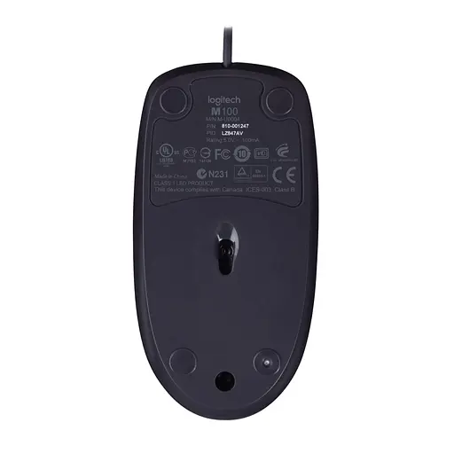Мышь Logitech B100 USB - фото 5