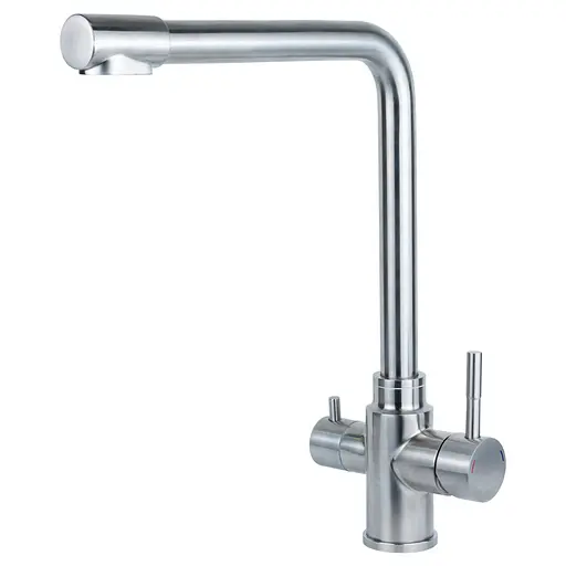 Змішувач для кухні гусак з виходом для питної води Aquatica 9722121 - фото 1