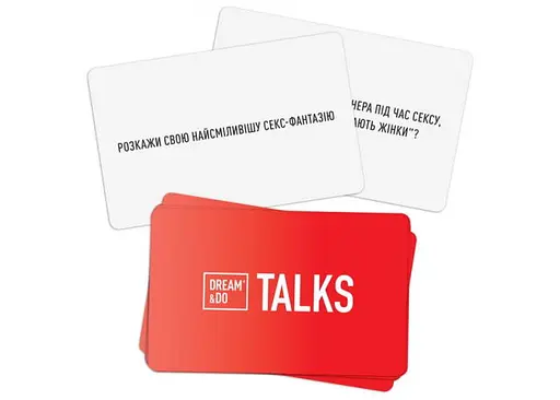 Настольная игра 1DEA.me Игра-разговор Dream&Do Talks - Hot (укр.) (13297) - фото 3