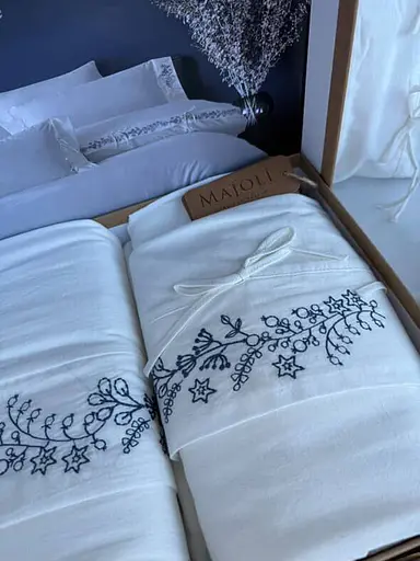 Постільна білизна Liberio Варена Бавовна Majoli pbe0051890 - фото 2