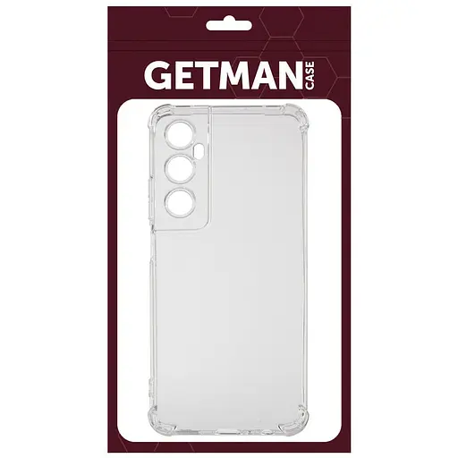 TPU чохол Getman Ease logo посилені кути Full Camera для Realme C65 4G Безбарвний (прозорий) - фото 3