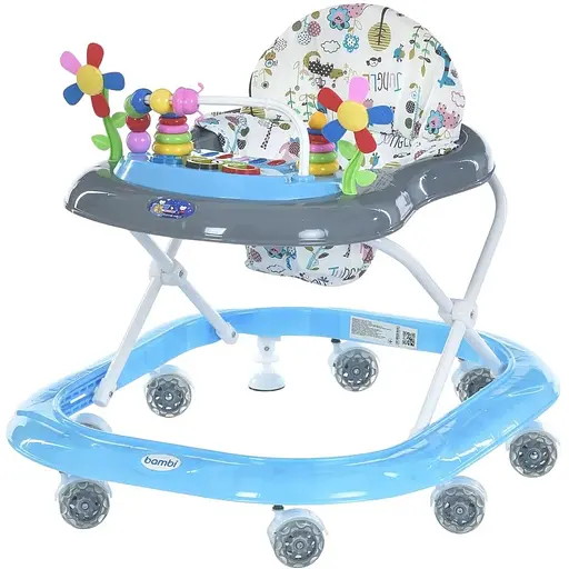 Ходунки Bambi M 3619Г з рухомими елементами для розвитку моторики