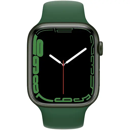 Смарт-годинник Apple Watch Series 7 GPS, 45mm, Green, Clover Sport Band (Grade C) Seller Refurbished - фото 2