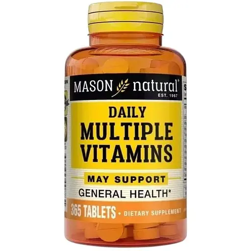 Вітаміни та мінерали Mason Natural Daily Multiple Vitamins, 365 таблеток