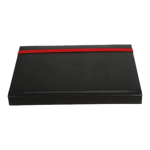 Щоденник датований Buromax Plans 2026 A5 бумвініл/поролон чорний (BM.21122-01) - фото 8