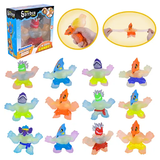 Іграшка антистрес герої 14, світиться в темряві, 16.5x16.5 см (В асортименті) - фото 2