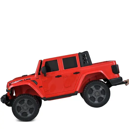 Електромобіль дитячий Bambi Джип M 5740EBLR-3 Rubicon з пультом управління і світлом Червоний - фото 5