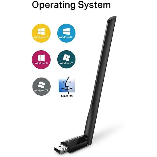 WiFi-адаптер TP-Link Archer T2U plus AC600 USB2.0 ext. ant - фото 6