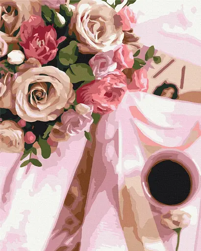 Картина по номерам на подрамнике Brushme Насыщенный аромат - фото 1