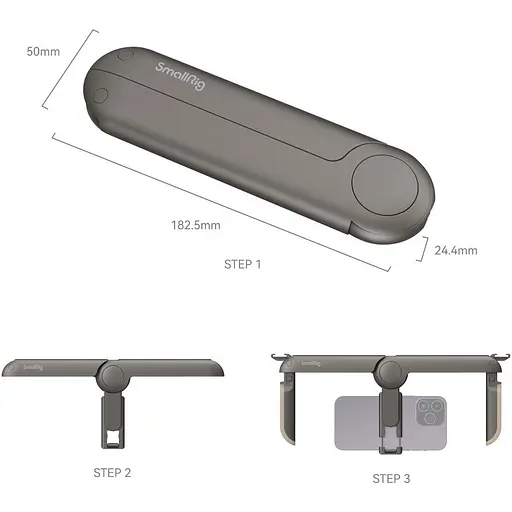 Ріг (клітка) для смартфона SmallRig Fold P20 Mobile Pocket Video Rig (4047) [95487] - фото 8