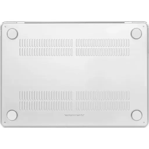 Пластиковая накладка (верх и низ) Hardshell Case для Apple MacBook Air 15.3" M2 A2941 2023 Crystal Grey [98197] - фото 2