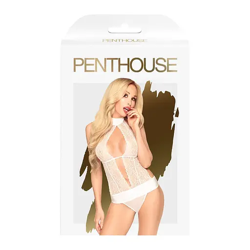 Боди Penthouse Lingerie Perfect Lover S/M белый - фото 3