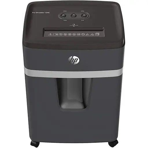 Знищувач документів HP Pro Shredder 12MC, A4, 80g х 12 листів, 2*15, 25 л, P-5