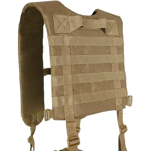 Лямки мягкие для тактических поясов РПС Kiborg с эвакуационной ручкой Coyote (1000-k3025) - фото 5