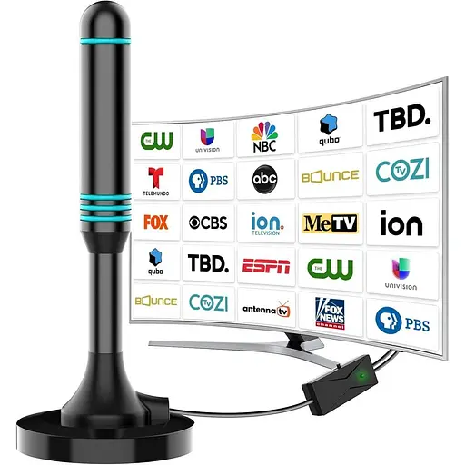 Телевізійна антена 16.4 FT в приміщенні для легкого встановлення