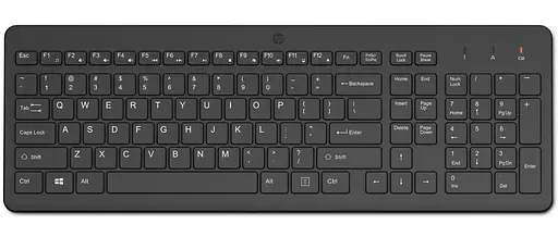 Клавіатура HP 220 Wireless EN/UK Black (805T2AA) - фото 1