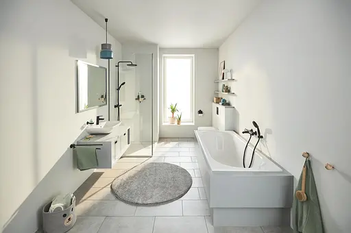 Термостат для ванни Grohe QuickFix Precision Trend 1022162432 Чорний матовий - фото 8