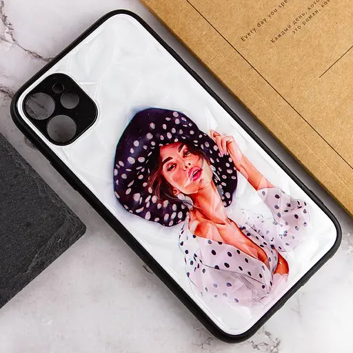 Чехол Epik TPU+PC Prisma Ladies для Apple iPhone 11, 6.1 Girl in a hat - фото 5