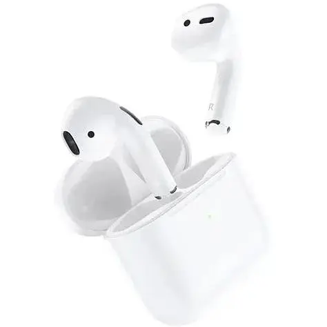 Bluetooth Стерео Гарнитура Borofone BW34, BT5.3, 30mAh, 200mAh, 4h, Белый